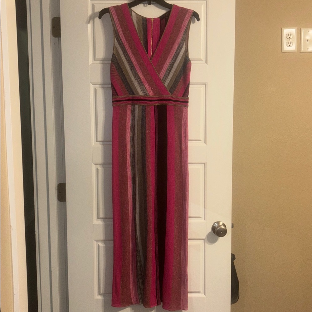 Ted Baker Pink and Gold Dress